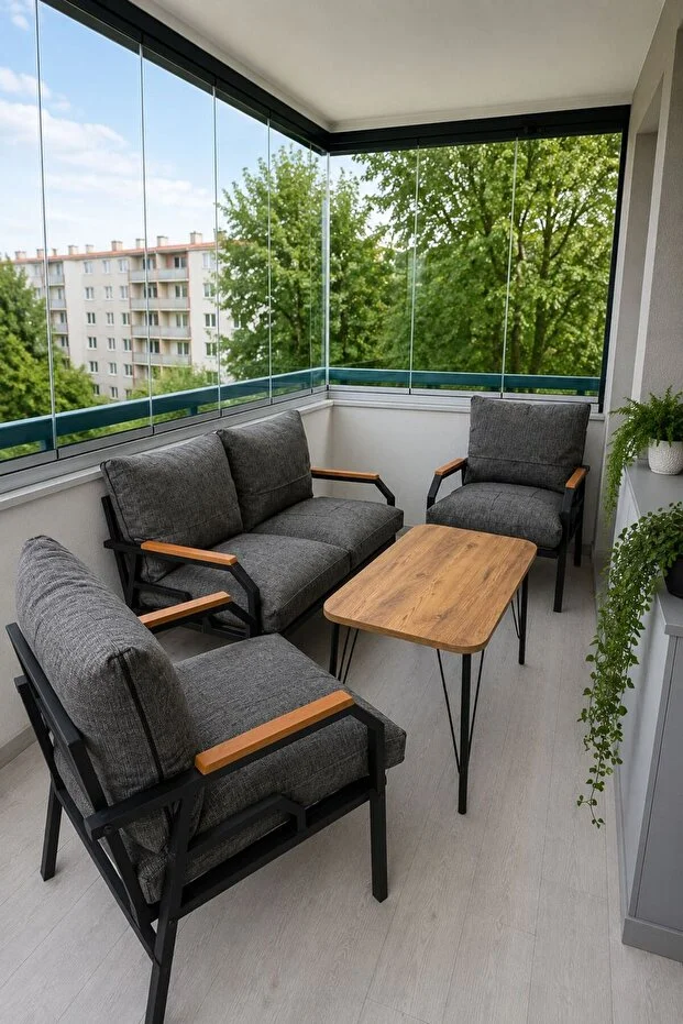 Kutay Balkon Takımı, GÜNEŞE DAYANIKLI KUMAŞ Bahçe Takımı, Çay Seti Koltuk Takımı, Metal Kanepe 2-1-1 Kutay Balkon Takımı, GÜNEŞE DAYANIKLI KUMAŞ Bahçe Takımı, Çay Seti Koltuk Takımı, Metal Kanepe 2-1-1